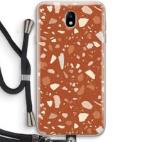 Terrazzo N°22: Samsung Galaxy J7 (2017) Transparant Hoesje met koord