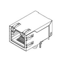 Molex Molex 480251190 RJ45 LED Transformer 480251190 Bus Aantal polen (sensoren) 8P8C 1 stuk(s) - thumbnail