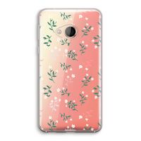 Small white flowers: HTC U Play Transparant Hoesje