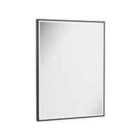 Crosswater MPRO spiegel met verlichting - 80x60cm - LED - verticaal/horizontaal - mat zwart MP6080MB Crosswater MPRO spiegel met verlichting - 80x60cm - LED - verticaal/horizontaal - mat zwart MP6080MB
