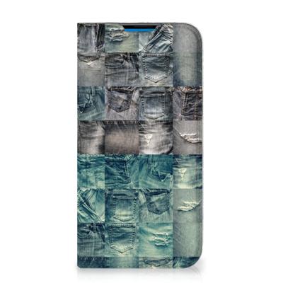 Hippe Standcase iPhone 14 Pro Max Spijkerbroeken Hippe Standcase iPhone 14 Pro Max Spijkerbroeken