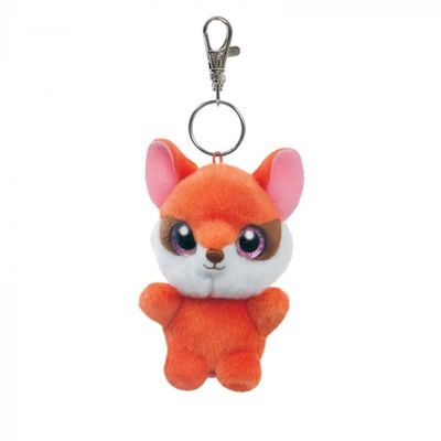 Aurora sleutelhanger YooHoo Sally vos junior 9 cm pluche oranje