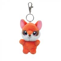 Aurora sleutelhanger YooHoo Sally vos junior 9 cm pluche oranje - thumbnail