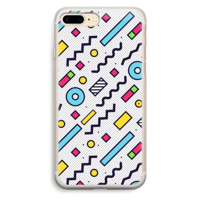 8-bit N°8: iPhone 7 Plus Transparant Hoesje