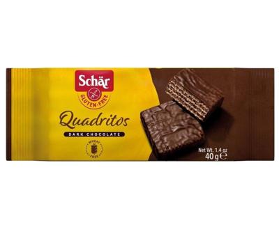 Dr Schar Quadritos cacao wafel