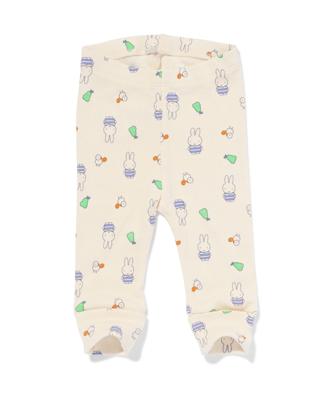 HEMA Nijntje newborn legging ecru (ecru)