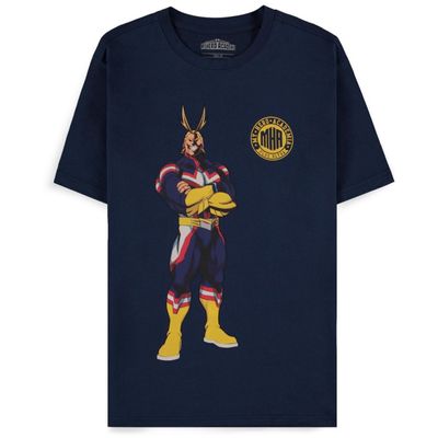 My Hero Academia: All Might Navy T-Shirt Size S