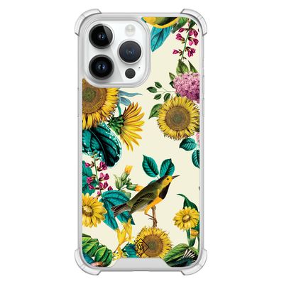 iPhone 14 Pro Max shockproof hoesje - Sunflowers iPhone 14 Pro Max shockproof hoesje - Sunflowers