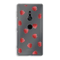 Framboosjes: Sony Xperia XZ2 Transparant Hoesje Framboosjes: Sony Xperia XZ2 Transparant Hoesje