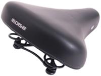 Edge Fietszadel city retro - zwart (werkplaatsverpakking)