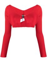 Jacquemus cardigan La maille Pralu - Rouge - thumbnail