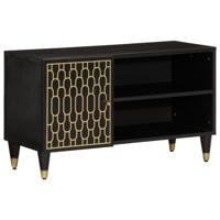 Tv-meubel 80x31,5x46 cm massief mangohout