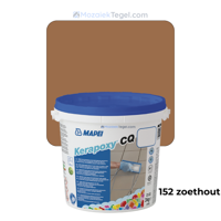 Mapei | Kerapoxy Easy Design | 152 Zoethout | Voegmiddel Mapei | Kerapoxy Easy Design | 152 Zoethout | Voegmiddel