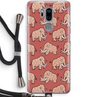Mammoet: LG G7 Thinq Transparant Hoesje met koord