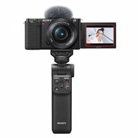 Sony Vlog camera ZV-E10 + 16-50mm + GP-VPT2BT grip - thumbnail