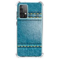 Samsung Galaxy A52 4G/5G Anti Shock Bumper Case Jeans - thumbnail