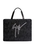 Giuseppe Zanotti sac cabas GZ Weekend à motif camouflage - Noir