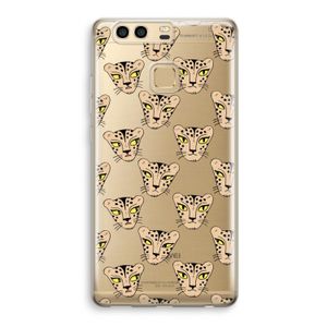 Tijger: Huawei P9 Transparant Hoesje