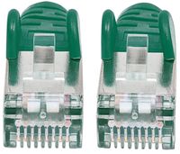 Intellinet 735223 RJ45 Netwerkkabel, patchkabel CAT 6 S/FTP 0.50 m Groen Vergulde steekcontacten 1 stuk(s) - thumbnail