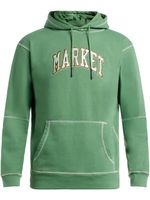 MARKET hoodie à logo brodé - Vert