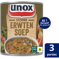 Unox Soep In Blik Stevige Erwtensoep 800 ml bij Jumbo