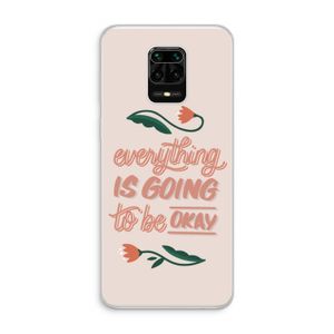 Optimistic flower girl: Xiaomi Redmi Note 10 Lite Transparant Hoesje