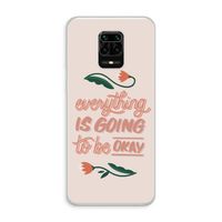 Optimistic flower girl: Xiaomi Redmi Note 10 Lite Transparant Hoesje