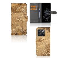 OnePlus 10T | Bookcase | Marmer Creme | Portemonnee hoesje