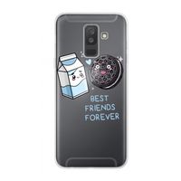 Best Friend Forever: Samsung Galaxy A6 Plus (2018) Transparant Hoesje
