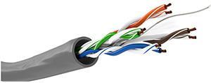 UTP CAT6 100m grijs soepel CU - 1381537