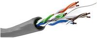 UTP CAT6 100m grijs soepel CU - 1381537