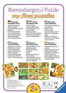 Ravensburger Kinderpuzzel My first puzzles Dieren en hun kleintjes - 9 x 2 stukjes