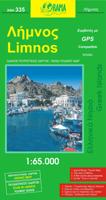 Wegenkaart - landkaart 335 Limnos | Orama Wegenkaart - landkaart 335 Limnos | Orama