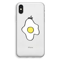 Spiegelei: iPhone X Transparant Hoesje
