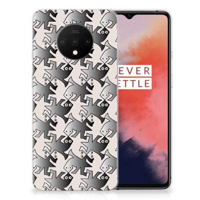 OnePlus 7T | TPU Hoesje | Salamander Grey