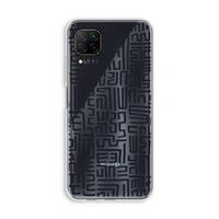 Moroccan Print: Huawei P40 Lite Transparant Hoesje