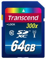 Transcend Premium 400 SDXC-kaart Industrial 64 GB Class 10, UHS-I - thumbnail