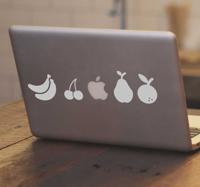 Fruit variatie sticker Macbook