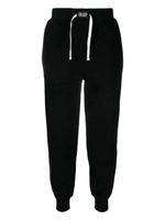 Polo Ralph Lauren embroidered-logo fleece trousers - Noir - thumbnail