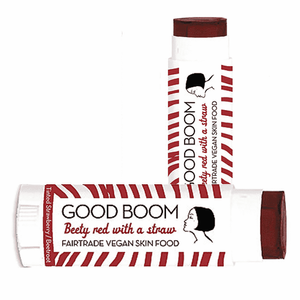 Good Boom Biologische Vegan Lippenbalsem Beety Red tint