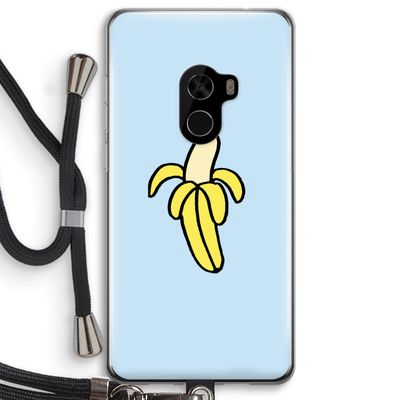 Banana: Xiaomi Mi Mix 2 Transparant Hoesje met koord
