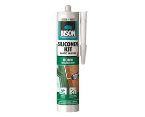 Bison Siliconenkit Bouw Grijs Crt 300Ml*12 Nlfr - 1491363 1491363