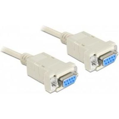 Delock 84169 seriële kabel RS-232 D-Sub 9 female naar female 3 m nulmodem