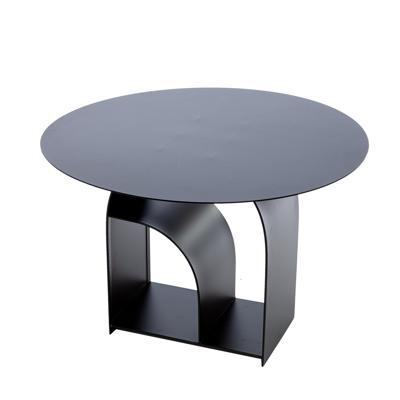 Bijzettafel Memphis Zwart Ø60cm