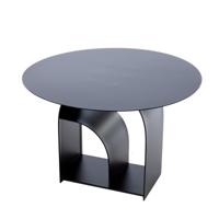 Bijzettafel Memphis Zwart Ø60cm