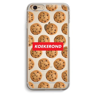 Koekerond: iPhone 6 / 6S Transparant Hoesje