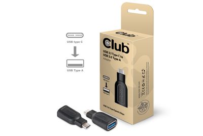 Club 3D USB 3.1 Type C - USB 3.0 Type A adapter