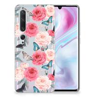 Xiaomi Mi Note 10 Pro | TPU Case | Butterfly Roses