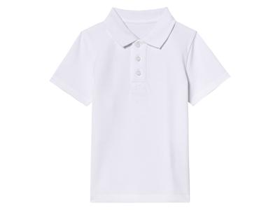 2 kinder poloshirts (Wit, 110/116)