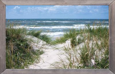 lijst ht duinen zee 140x90cm Tuindoek - Customize it